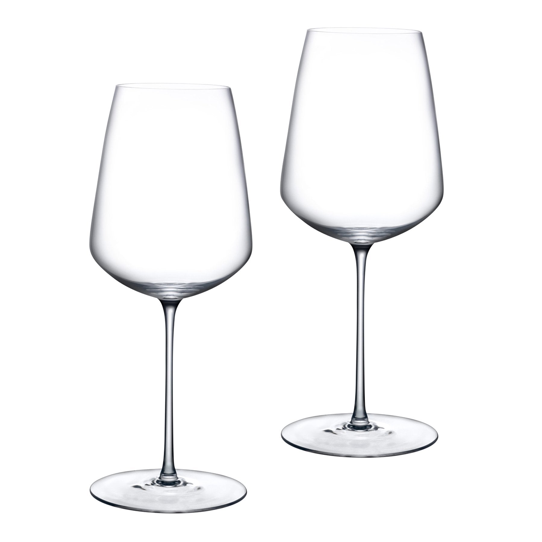 Nude Glass - Round Up Red Wine Glasses - Set of 2 Clear