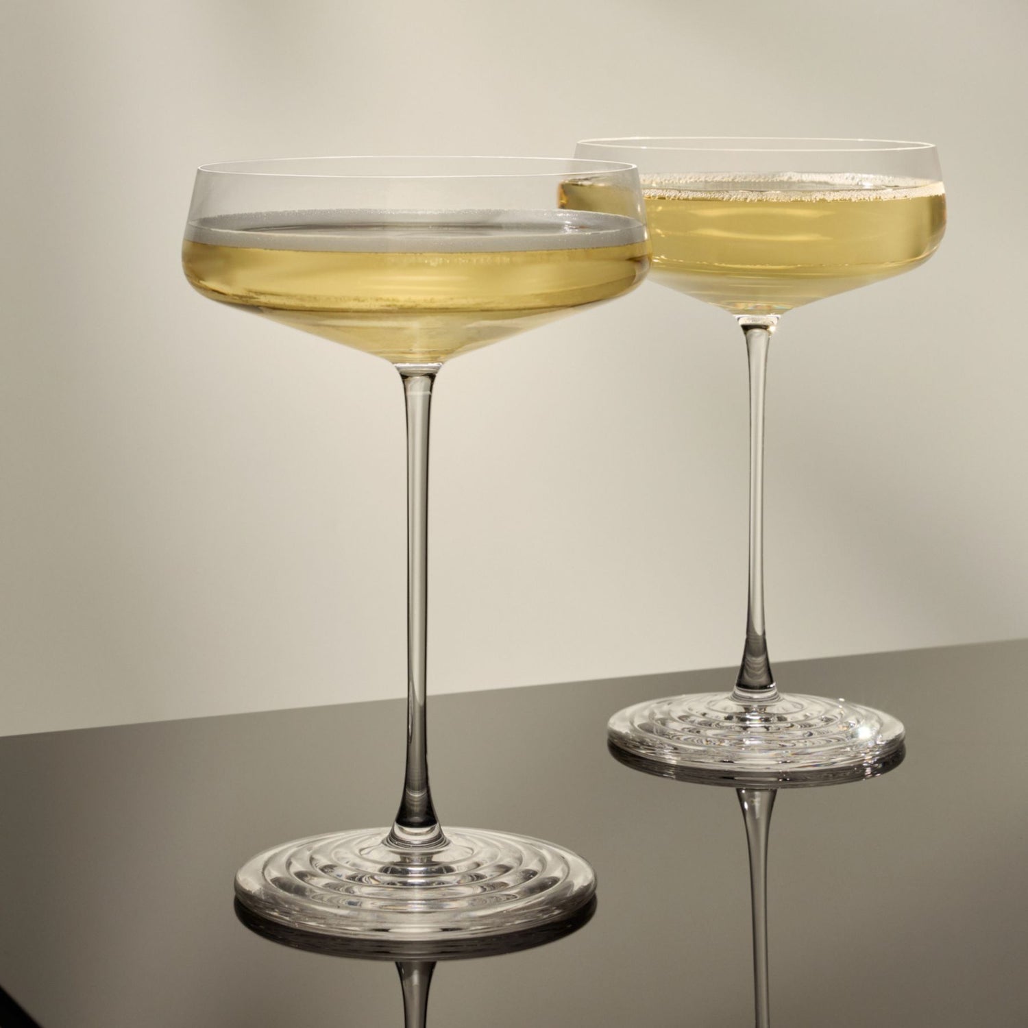 Splash Set of 2 Champagne Coupes