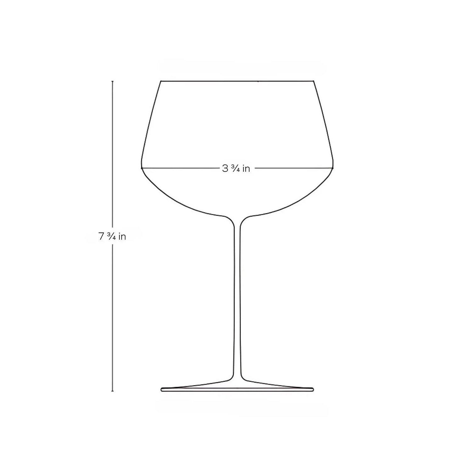 Stem Zero Full Bodied White Wine Glass