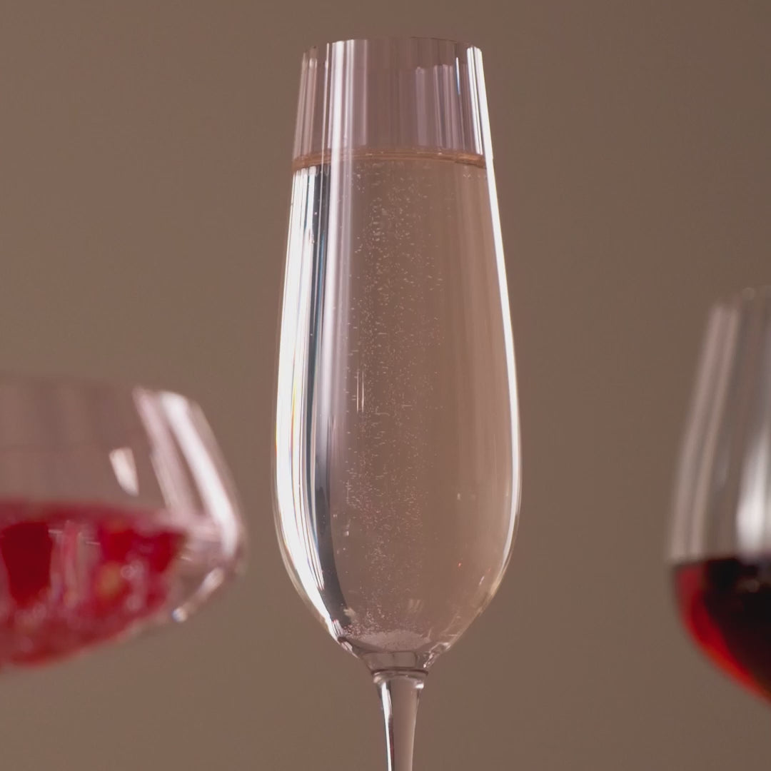 Round Up Dusty Rose Set of 2 Red wine glasses