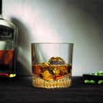 NUDE Caldera whisky glass with whisky on table