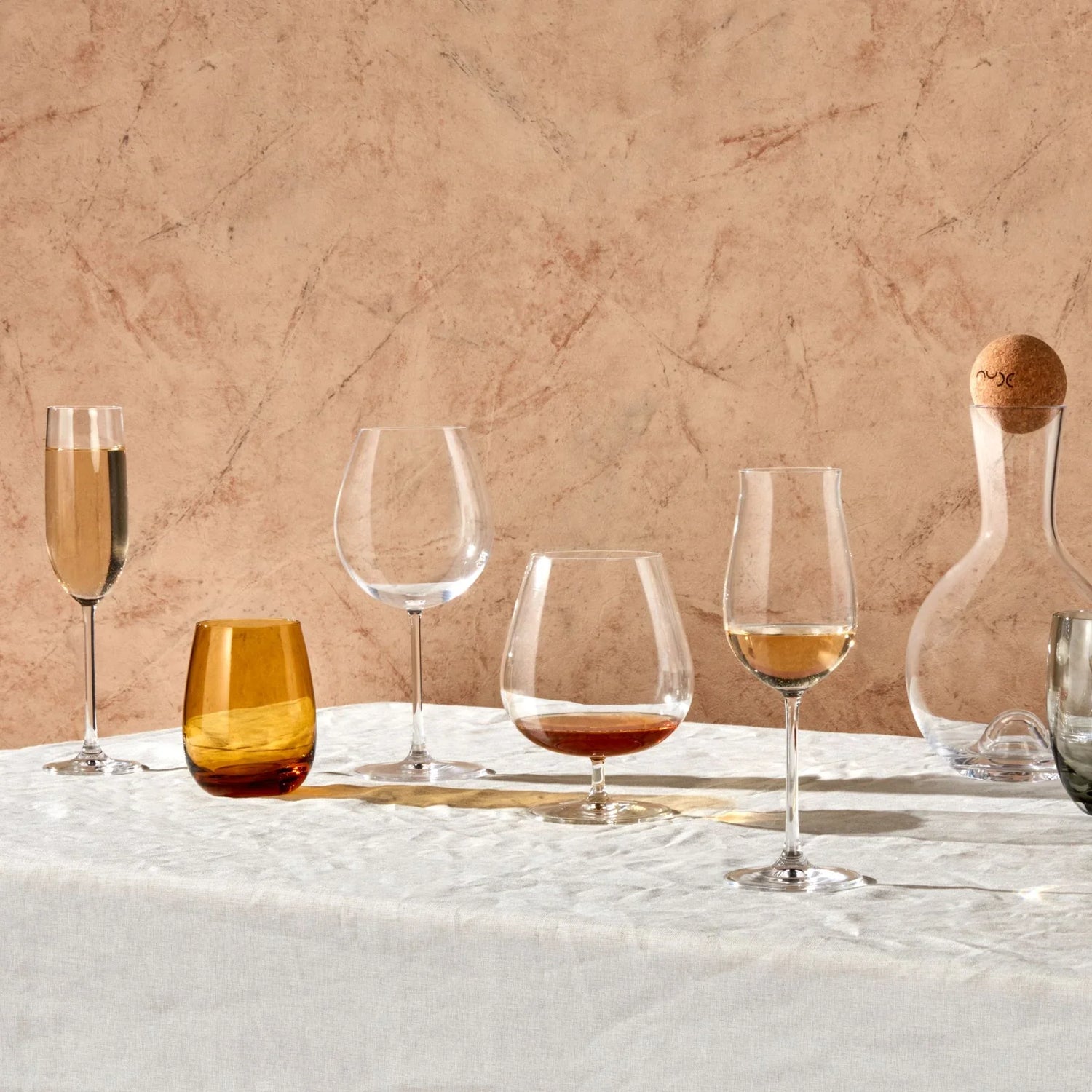 Vintage Set of 2 Champagne Glasses