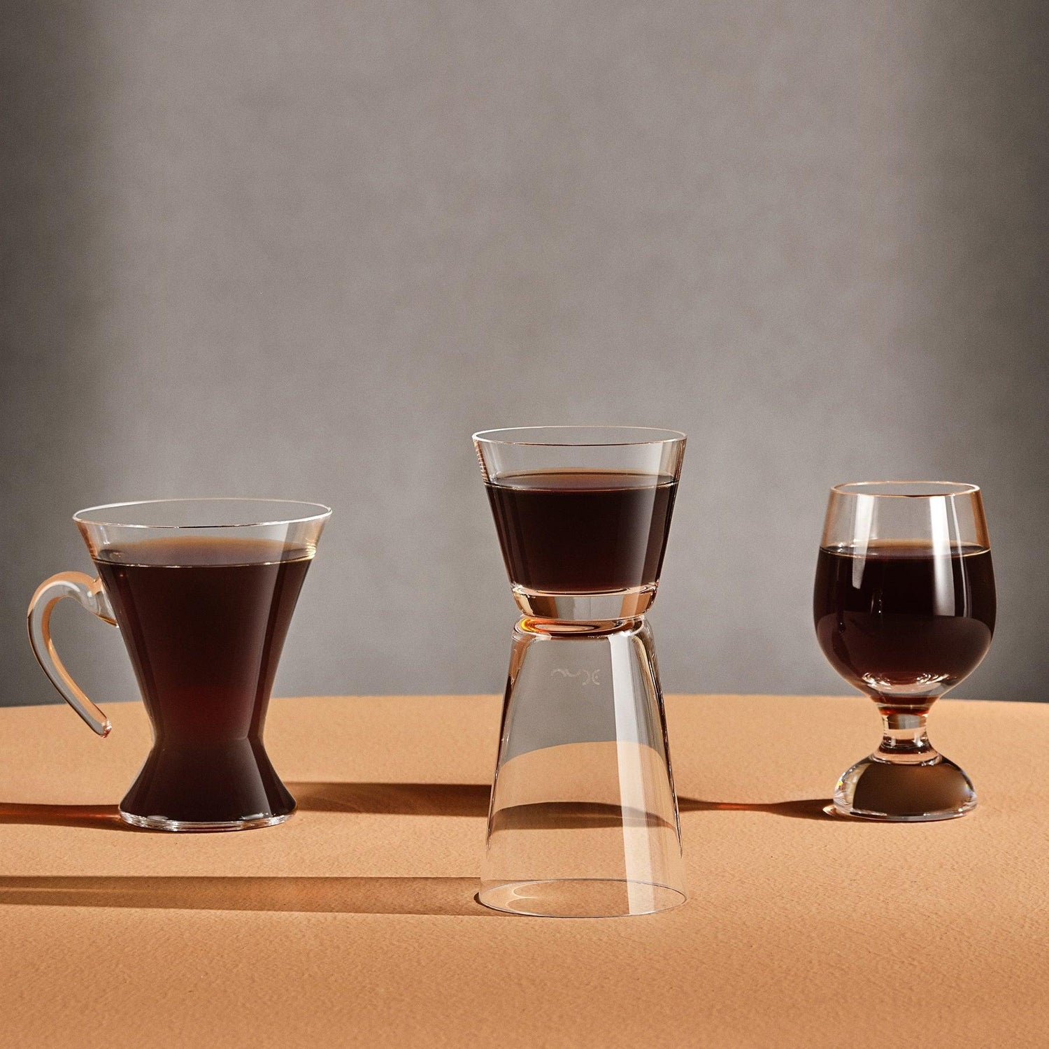 Dual Set of 2 Espresso Glasses