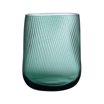 Nude Opti vase tall in clear by Defne Koz