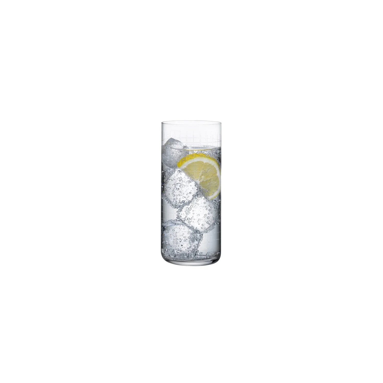 Finesse Grid Set of 4 Long Drink Glasses