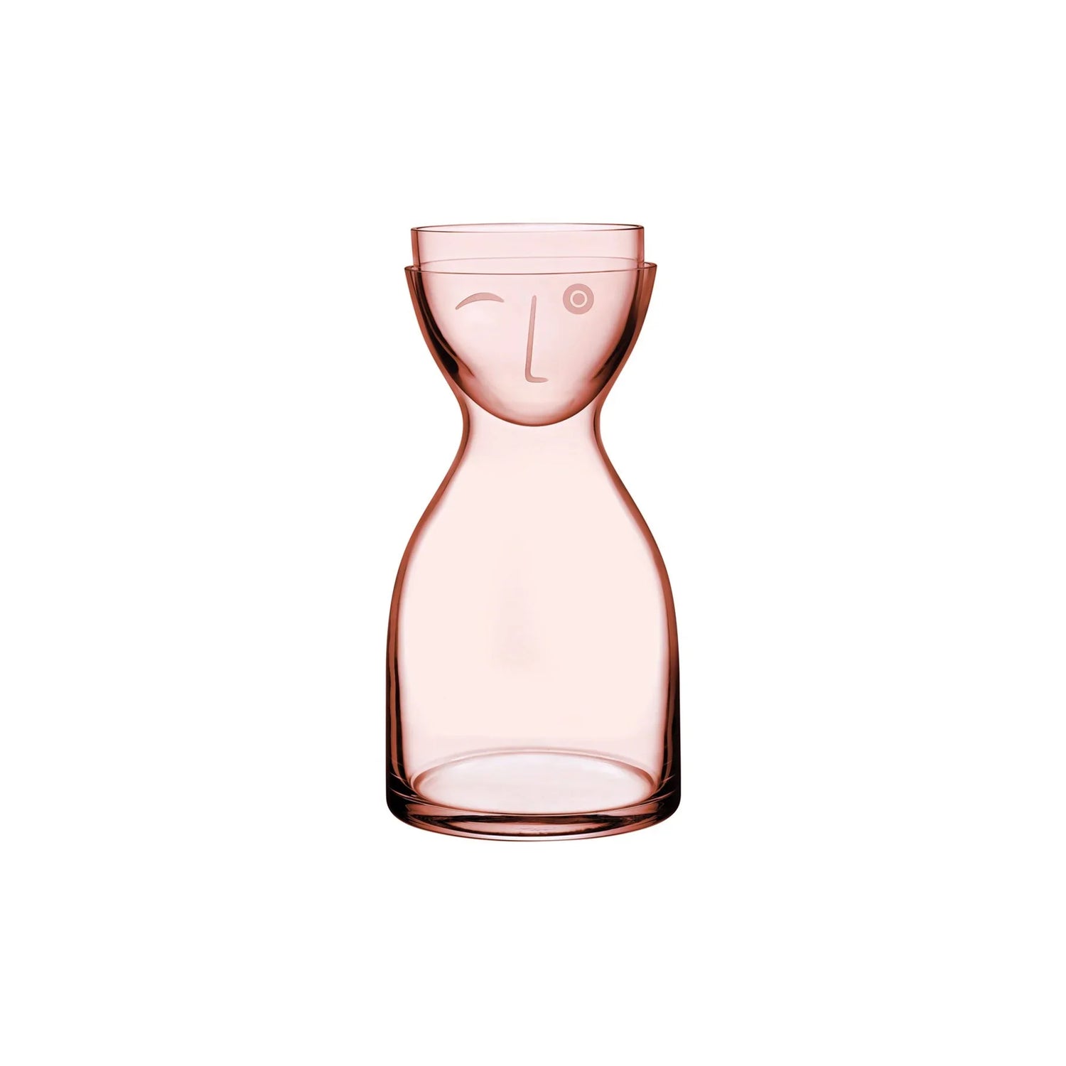 Mr. & Mrs. Night Water Set Short Dusty Rose