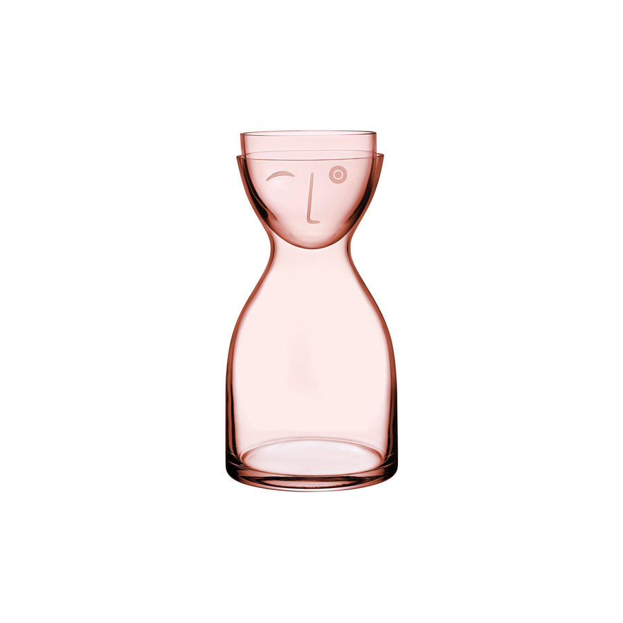 Mr. & Mrs. Night Water Set Short Dusty Rose