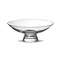Nude Glass Silhouette Bowl large in clear lead-free glass