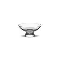 Nude Glass Silhouette Bowl small in clear lead-free glass
