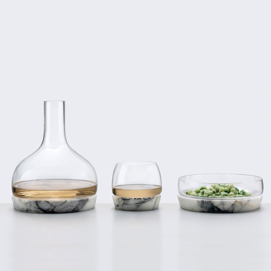 Chill Bowl with Marble Base L